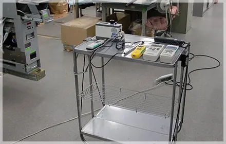 空気環境測定の写真