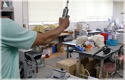 空気環境測定の写真