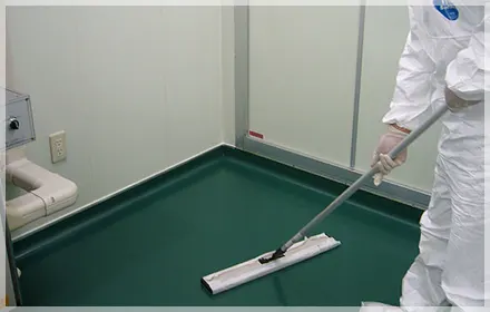 クリーンルーム除菌の写真